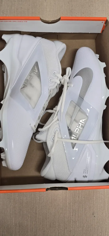 Nike Alpha Menace 4 Pro Football Cleats size 10 thumbnail