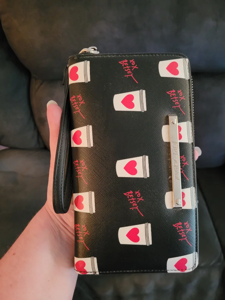 Betsey Johnson Black Wallet thumbnail