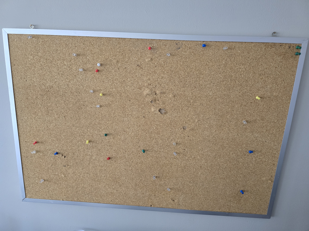 Cork board