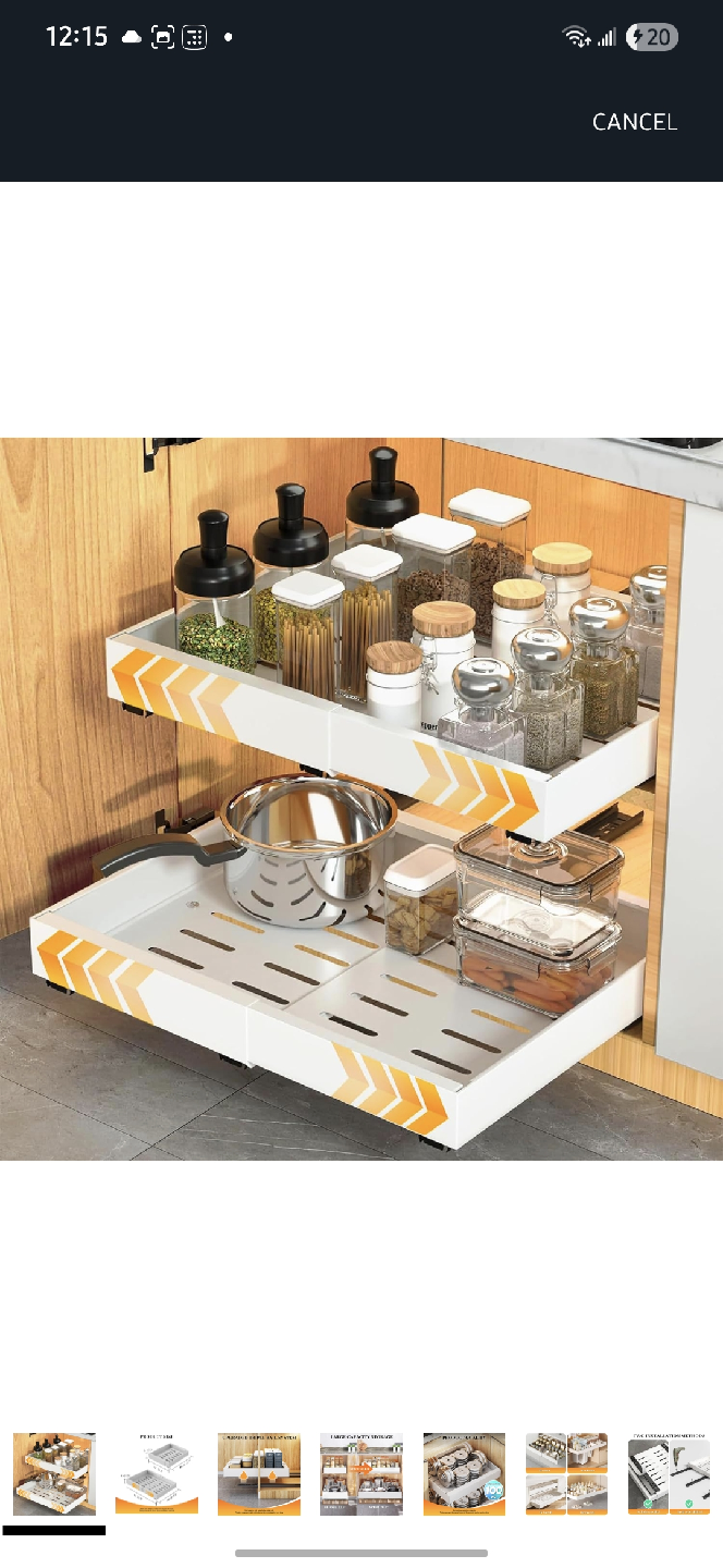 Pull Out Cabinet Organizer - photo 3