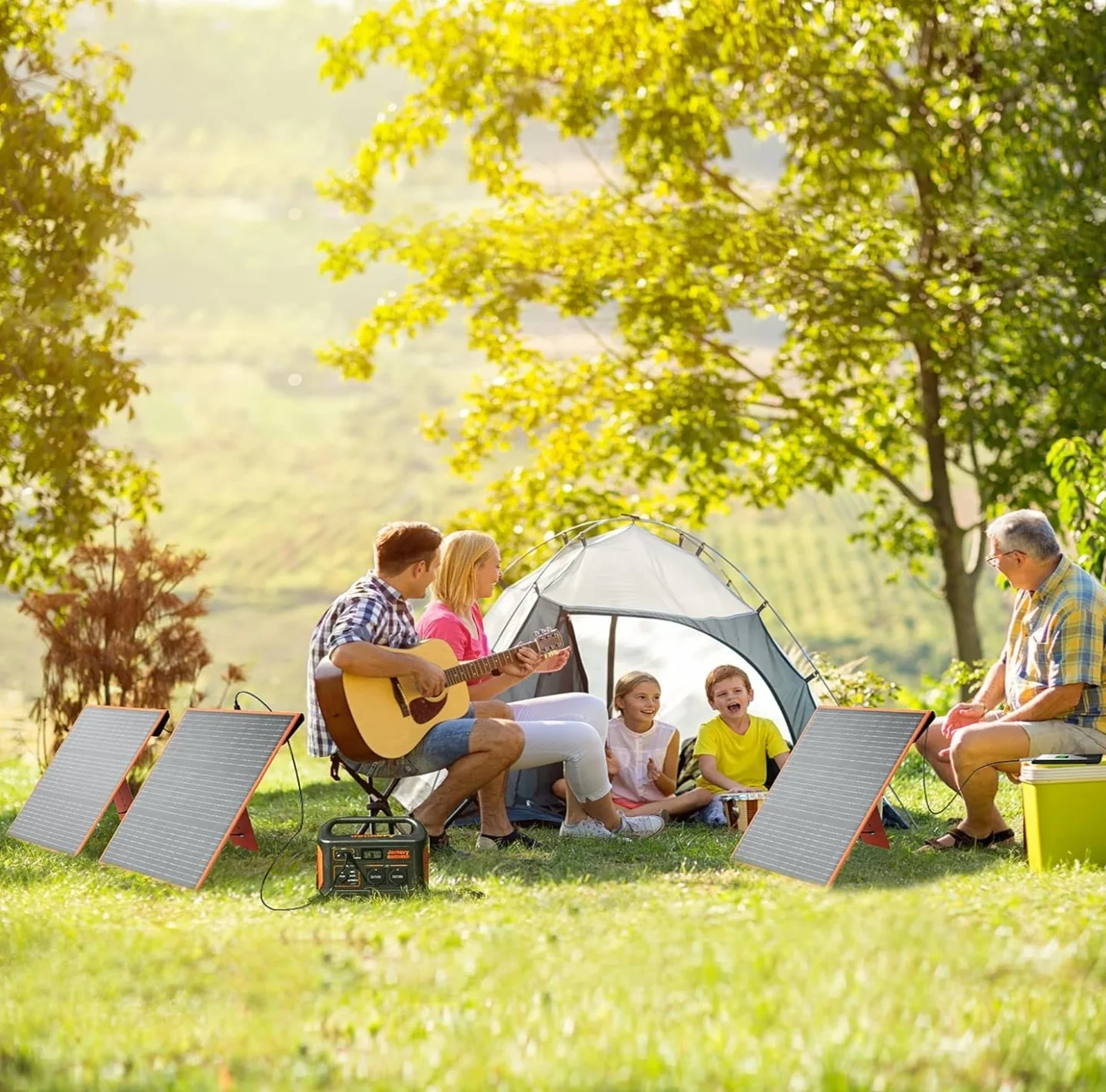 120 Watts Detachable Solar Panels for Power Station image indicator(5)