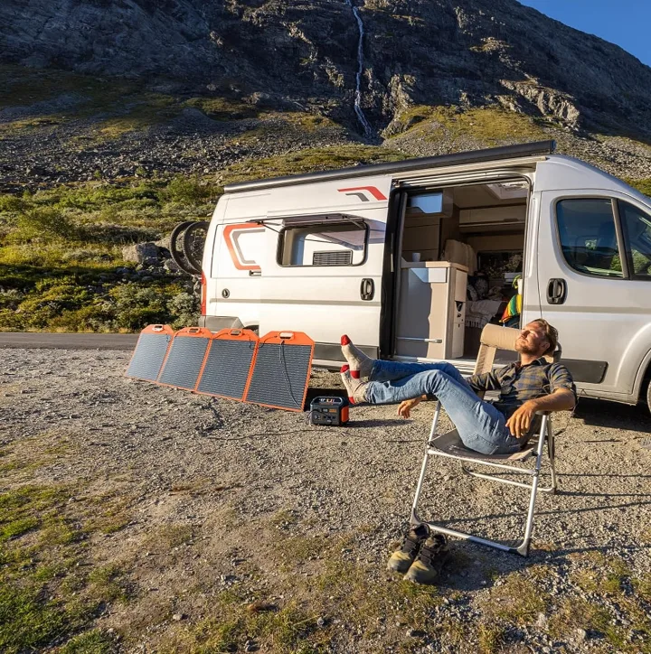 120 Watts Detachable Solar Panels for Power Station image indicator(6)