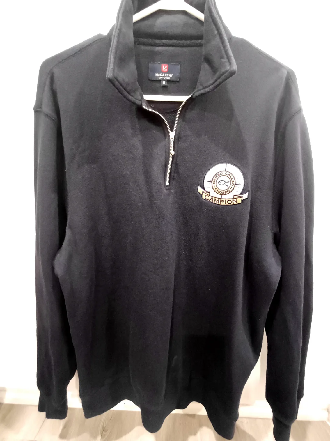 McCarthy Uniforms Navy Blue Pullover - Size M thumbnail