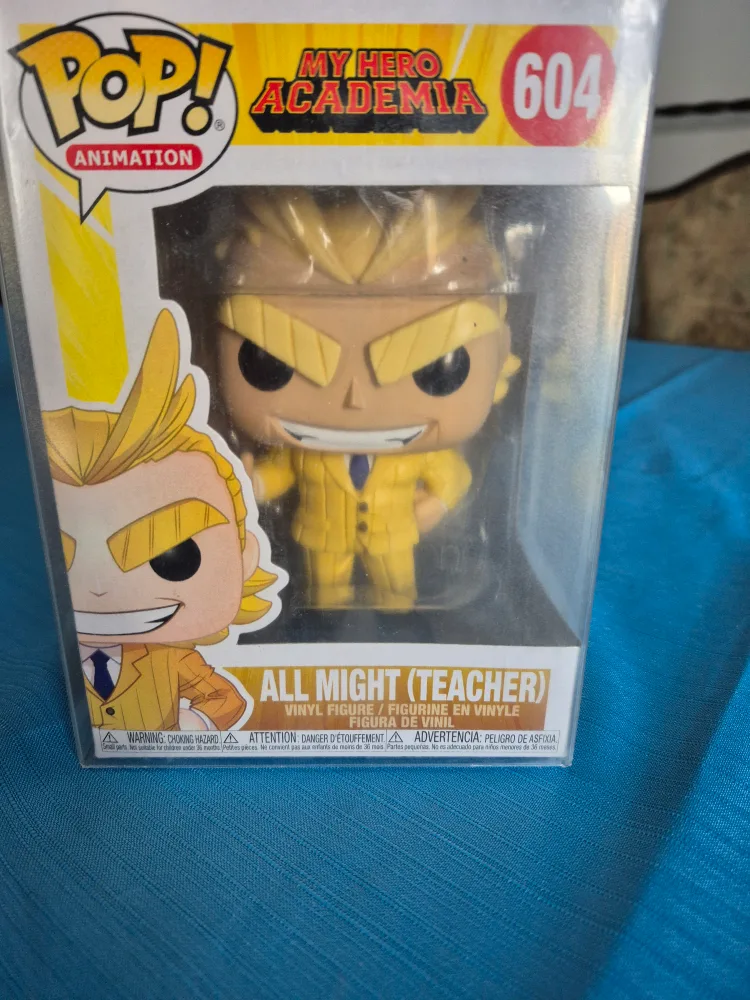 Funko Pop! My Hero Academia - All Might (Teacher) #604 thumbnail