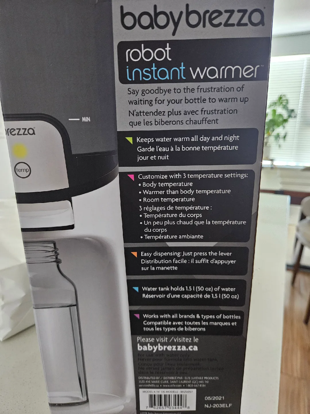 Baby Brezza Robot Instant Warmer - New in Box image indicator(2)
