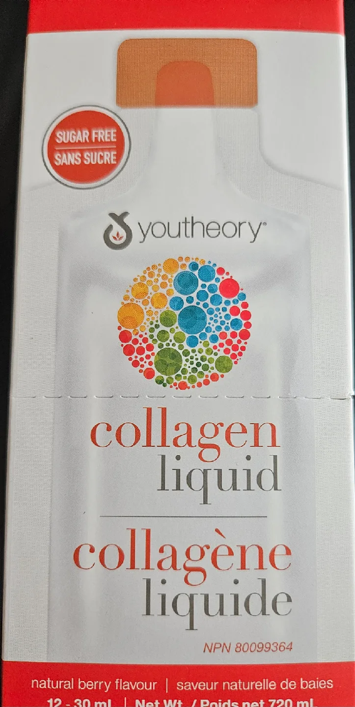 12 Youtheory Collagen Sugar Free Liquid - Natural Berry Flavour image indicator(2)
