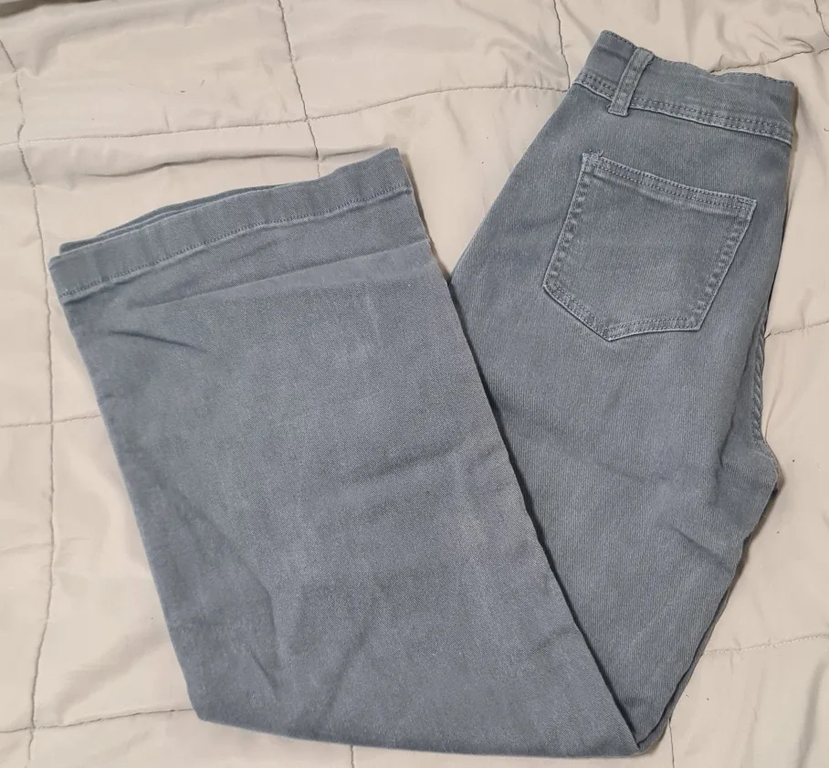 Grey Denim Pants - Size M