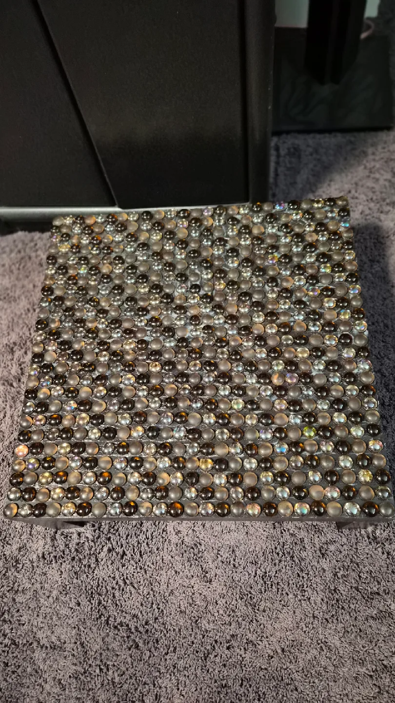 Glass Bead Topped Meditation Table image indicator(3)