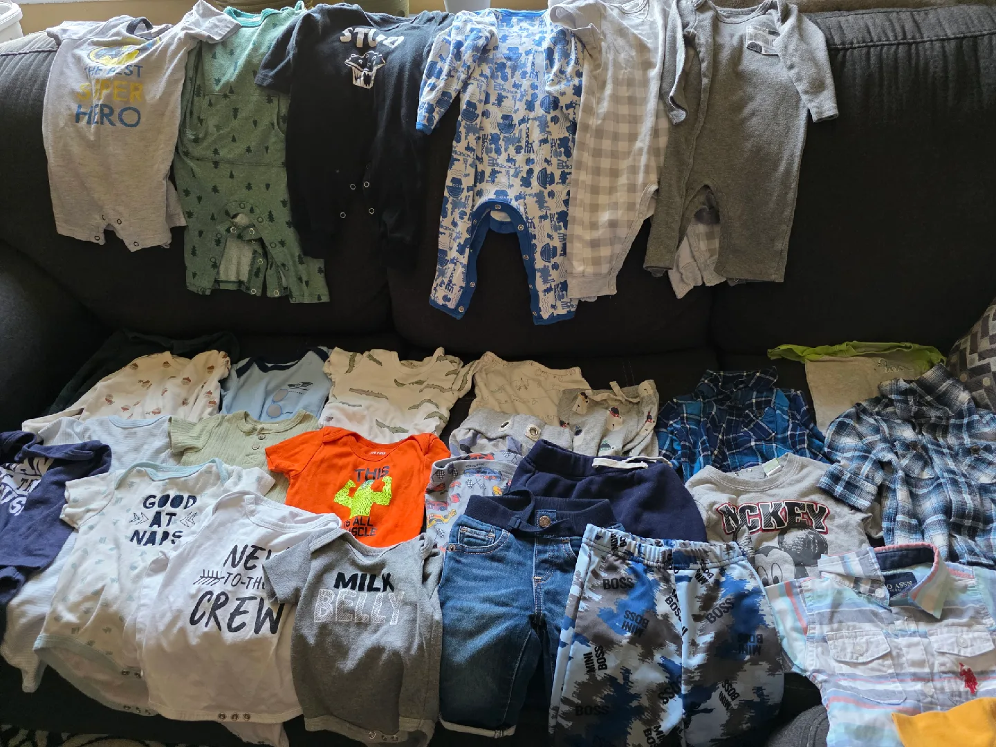 Mixed Lot of Baby & Toddler Clothing (Mostly 6 month)