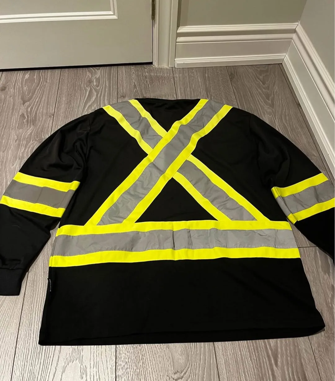 Work King Hi-Vis Safety Long Sleeve Shirt image indicator(3)