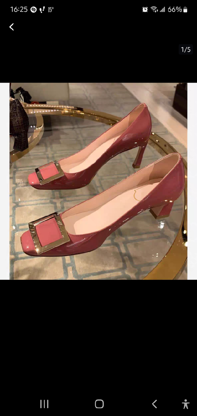Y.S.L.N.G Red Patent Leather Pumps