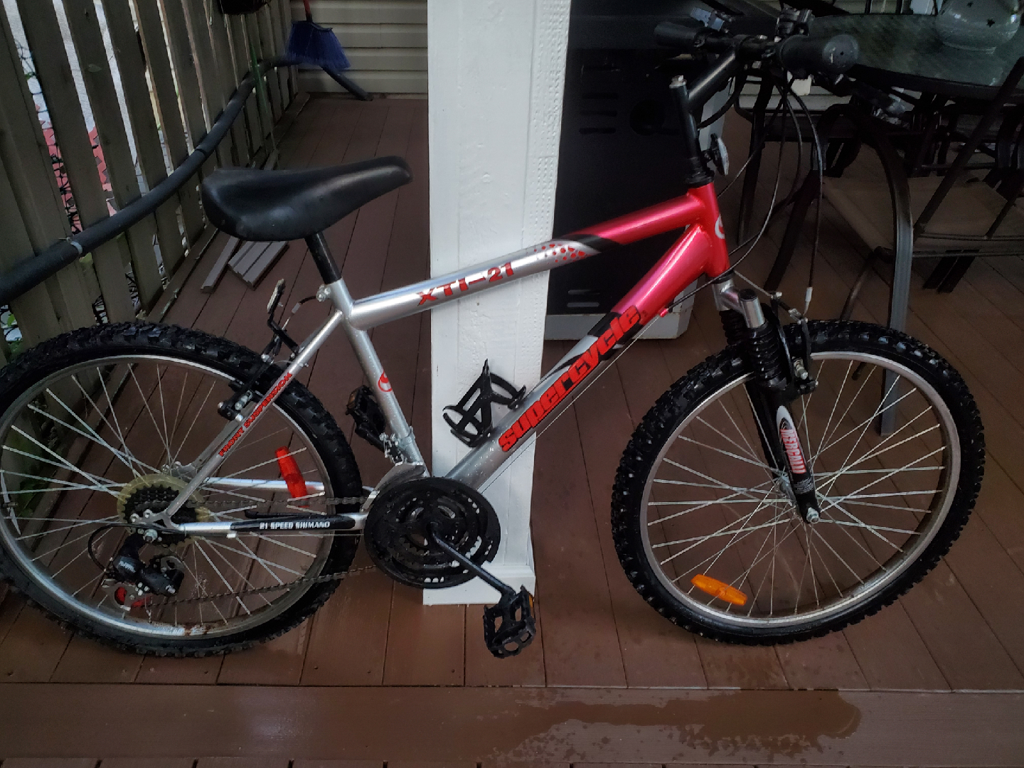 Supercycle XTI-21 Mountain Bike - Red/Silver