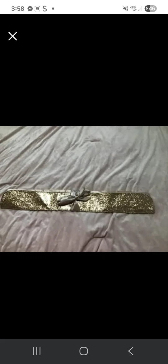 Hair extension fabric/sequined pink case thumbnail