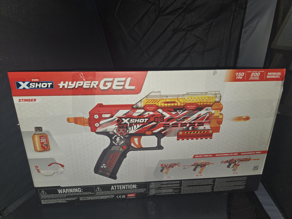 Zuru XShot Hyper Gel Stinger Blaster Set - photo 2