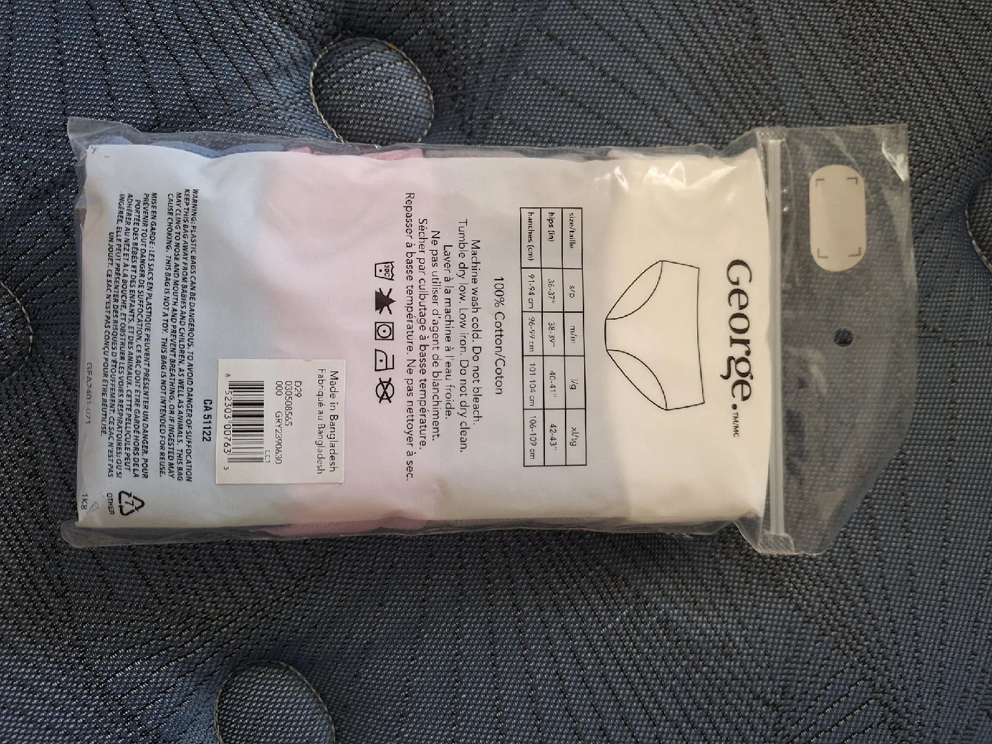 George Ladies' Briefs - Size M - New in Package! image indicator(2)