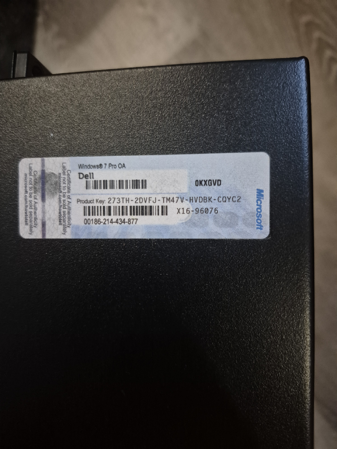 Dell OptiPlex 3010 Windows 7 Pro - photo 2