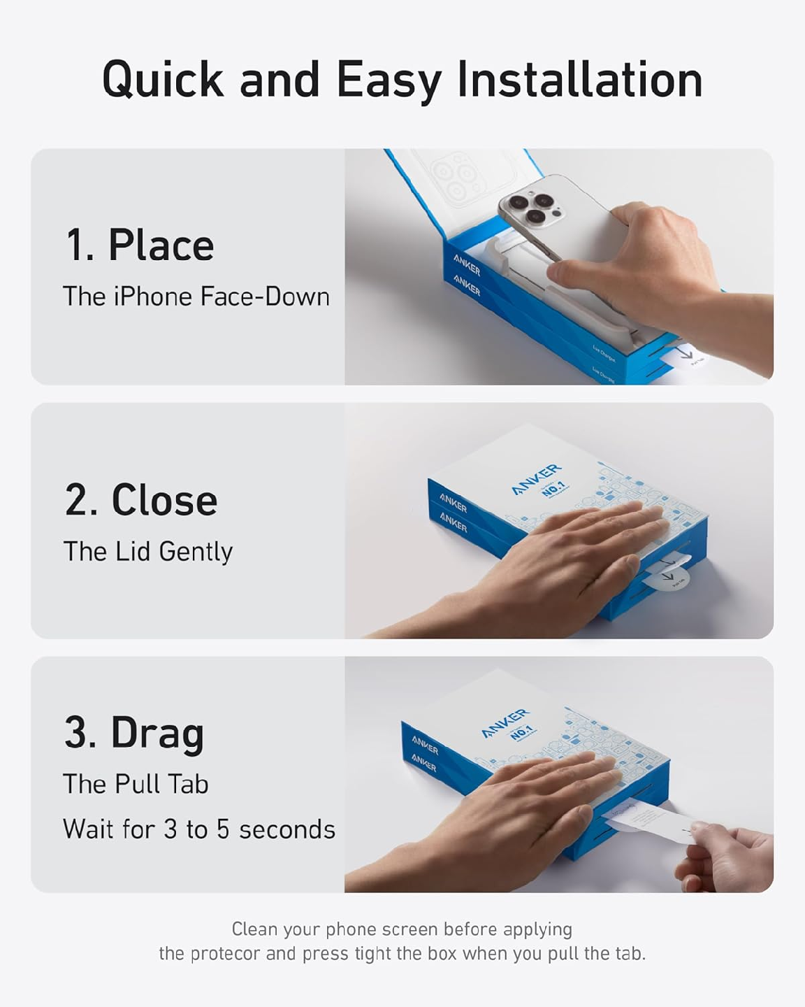 Anker 2-Pack Screen Protector for iPhone14 Pro Max - photo 2