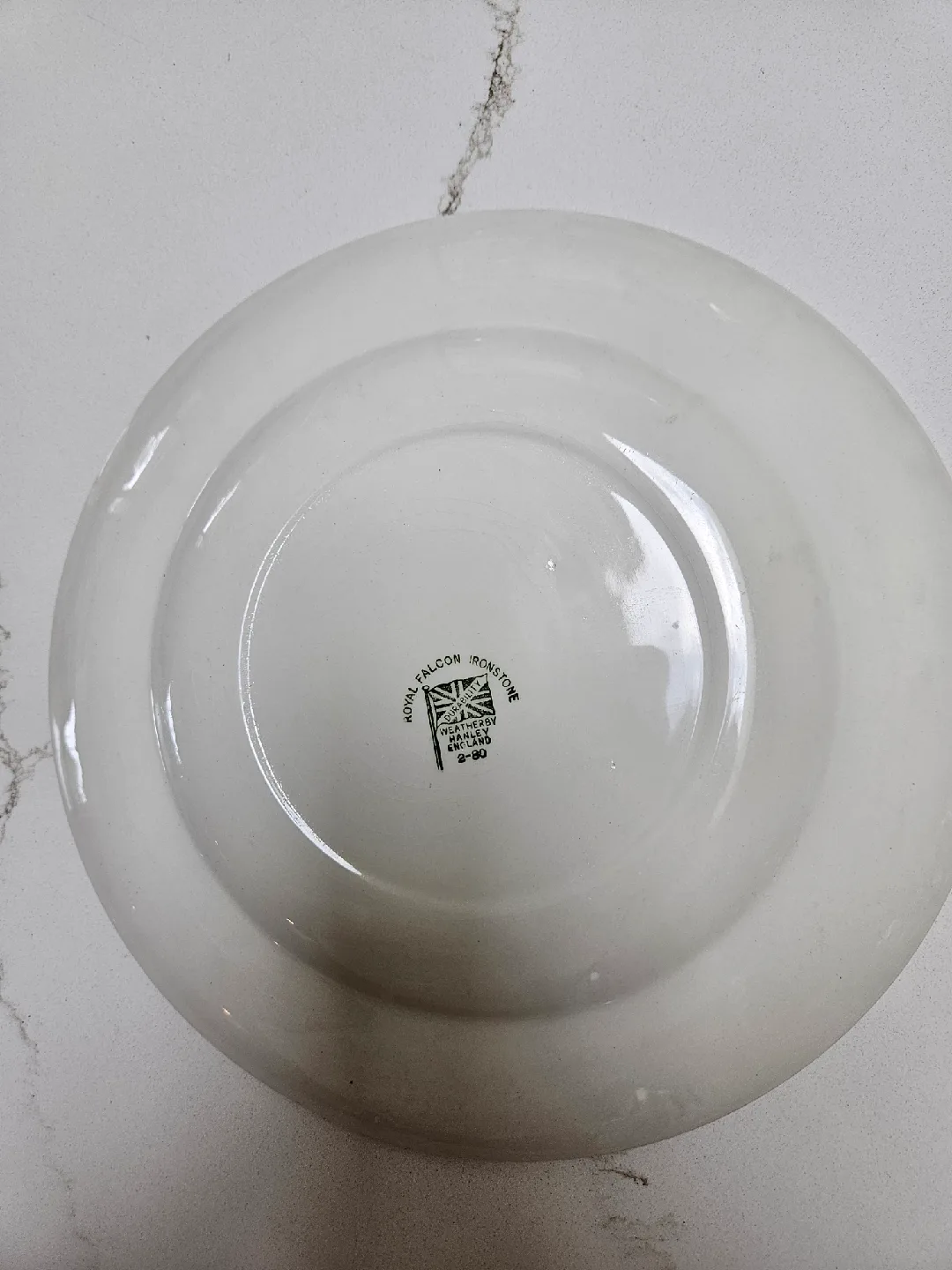 Gold Gilded Ironstone England Vintage Christmas Plate image indicator(4)