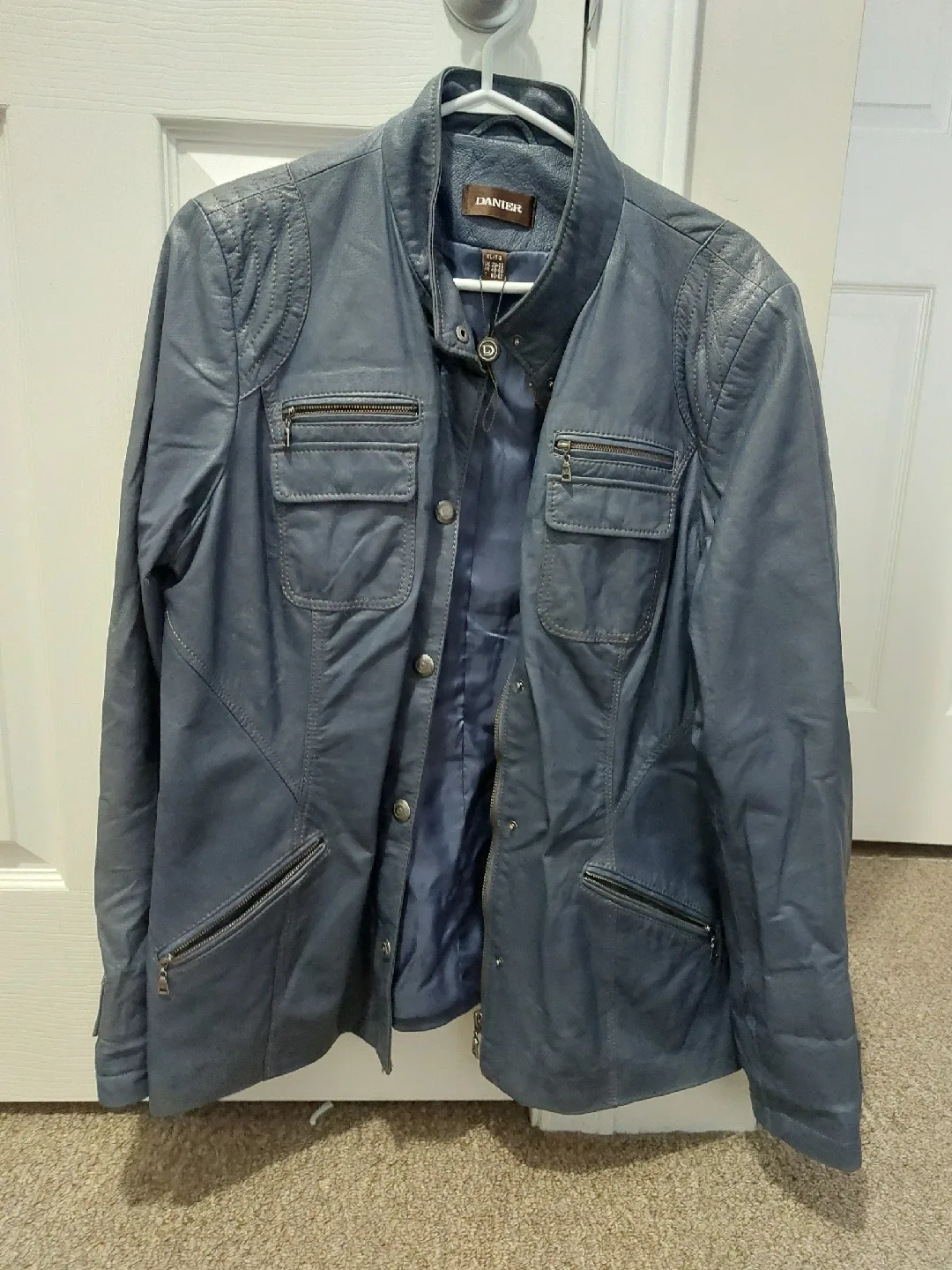 Danier Leather Jacket Size XL