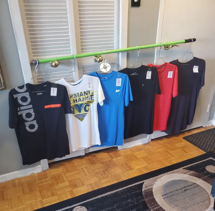 Assorted T-Shirts - Reebok, Adidas, Nike, Armani all size S thumbnail
