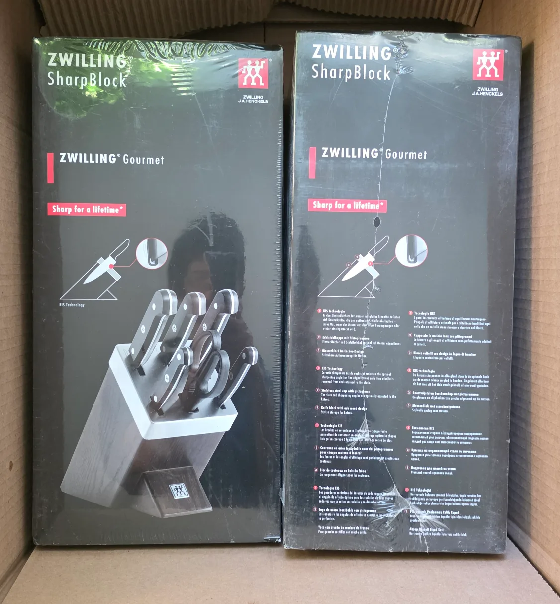 *NEW* Zwilling Gourmet 7-Piece Self Sharpening Knife Block Set image indicator(2)
