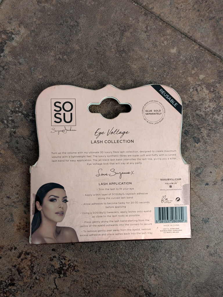 SOSU Eye Voltage High Rise Lashes False eyelashes falsies - photo 2