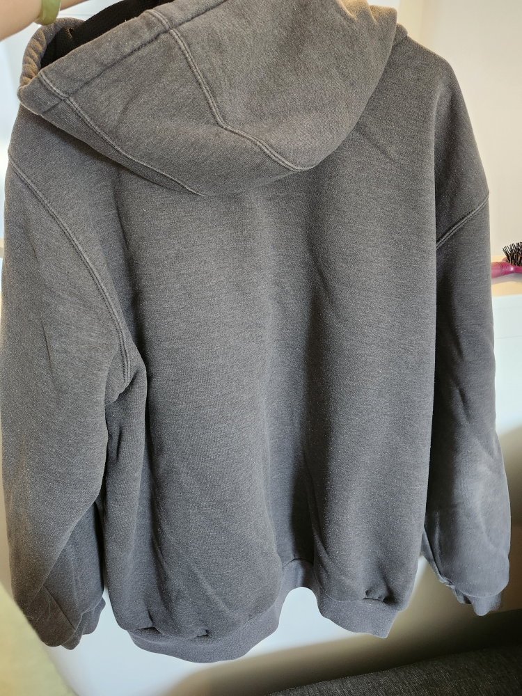 Carhartt Grey Full Zip Hoodie - XL Tall - photo 4