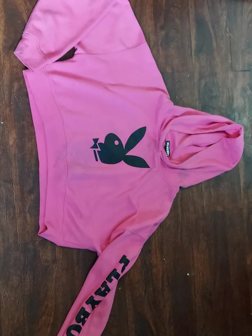 Playboy Pink Hoodie thumbnail