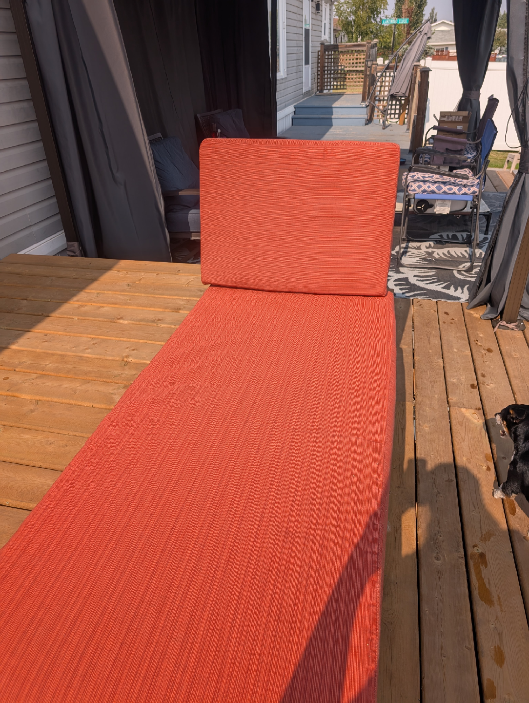 Wicker Outdoor Lounge Chair