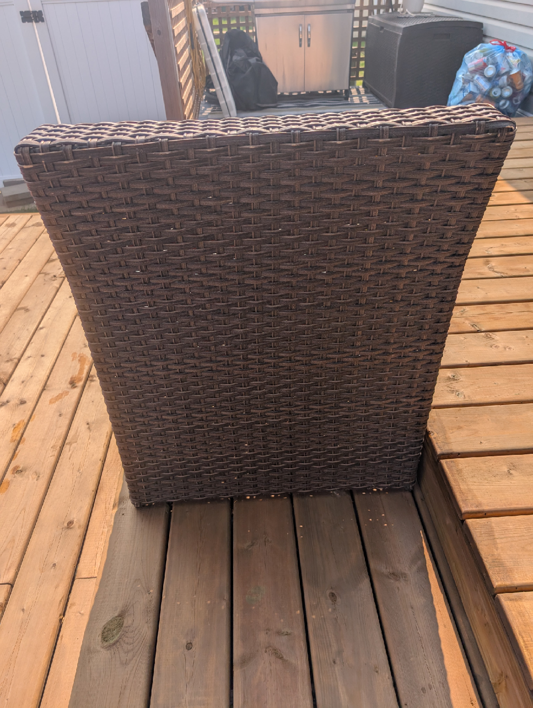 Wicker Outdoor Lounge Chair - photo 3