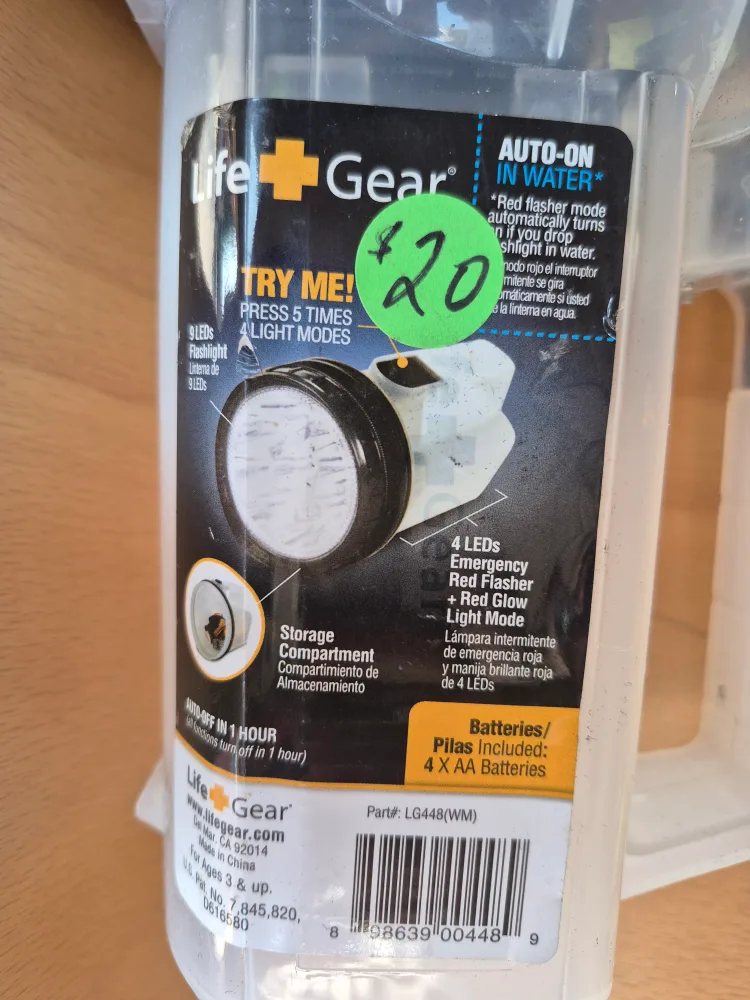 Life Gear LG448(WM) Emergency Flashlight image indicator(2)