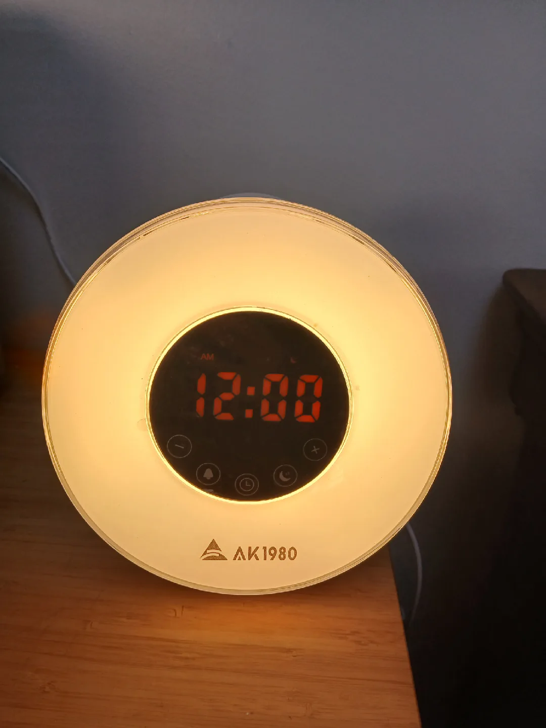 AK1980 Sunrise Alarm Clock image indicator(2)