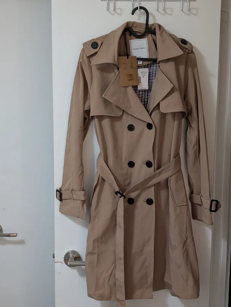 Point Zero Trench Coat - Size M image indicator(2)