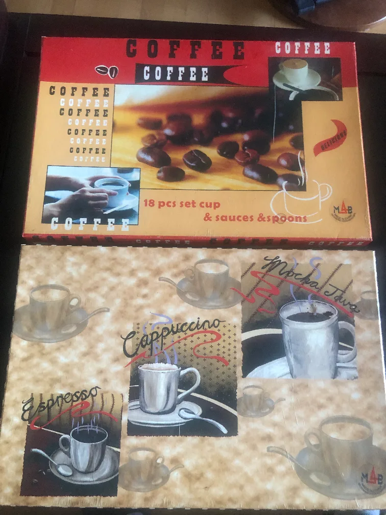 Coffee 18-Piece Set Cup & Sauces & Spoons image indicator(4)