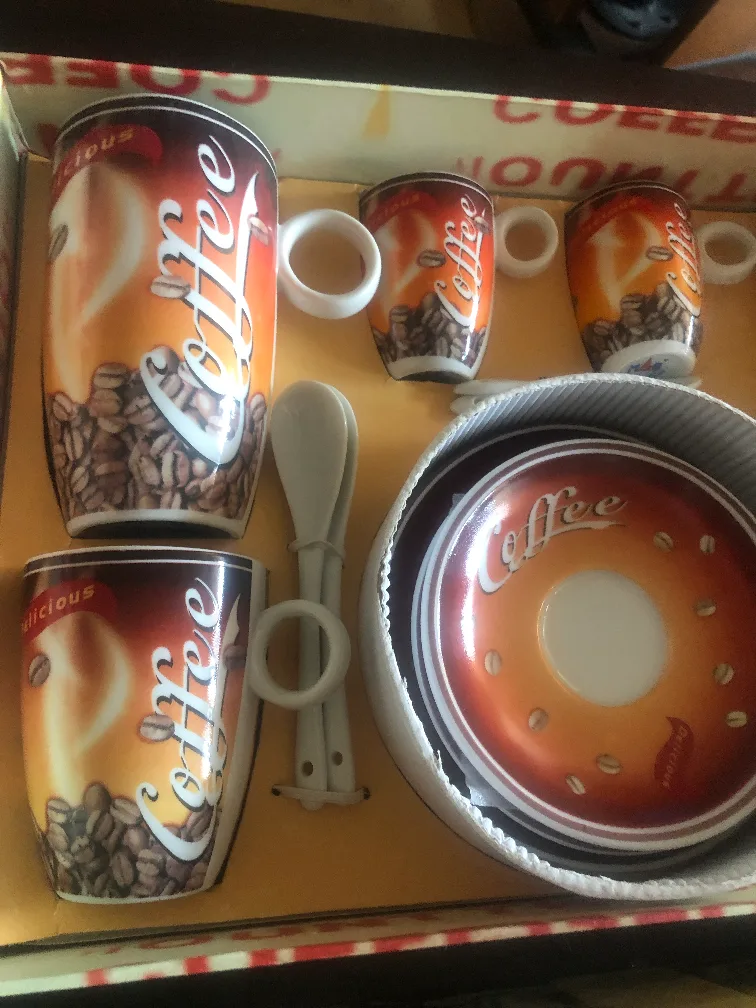 Coffee 18-Piece Set Cup & Sauces & Spoons image indicator(6)