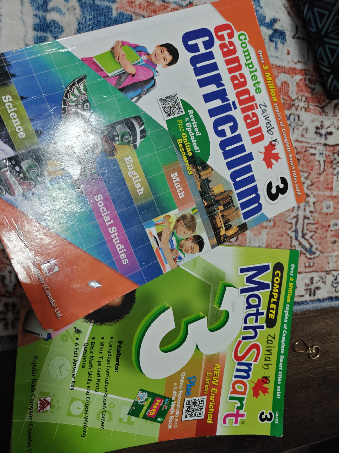 🥕🥕🥕 Complete Canadian Curriculum & MathSmart Grade 3