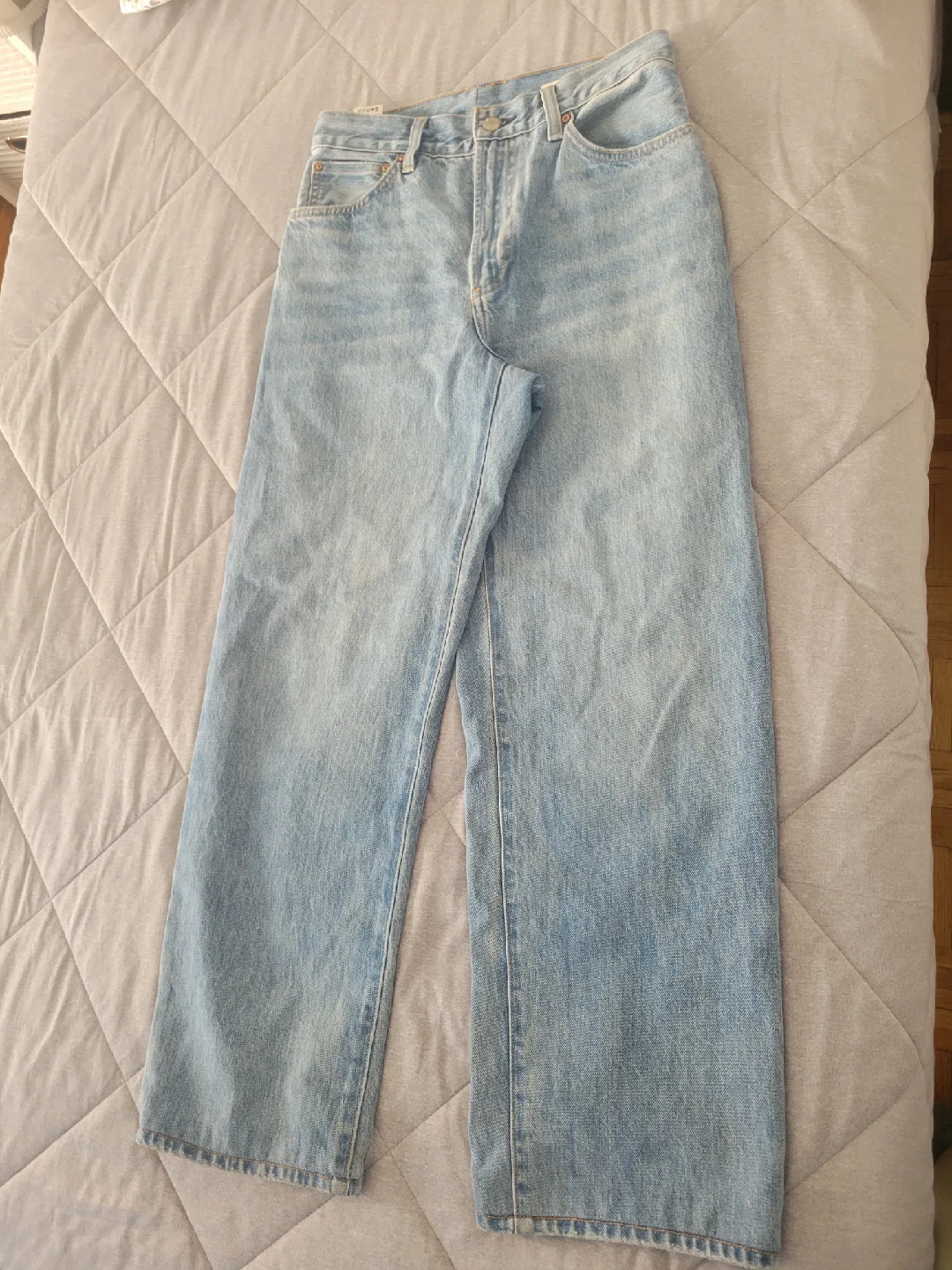 Denim Forum 90s Marlo Hi-Rise Baggy Jeans thumbnail