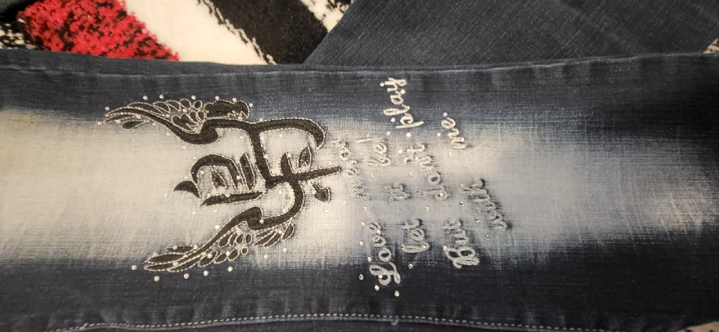 Crazy Age low waist jeans with see-through top image indicator(4)