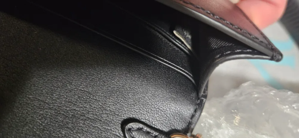 Coach Brown & Black Chain Wallet image indicator(3)