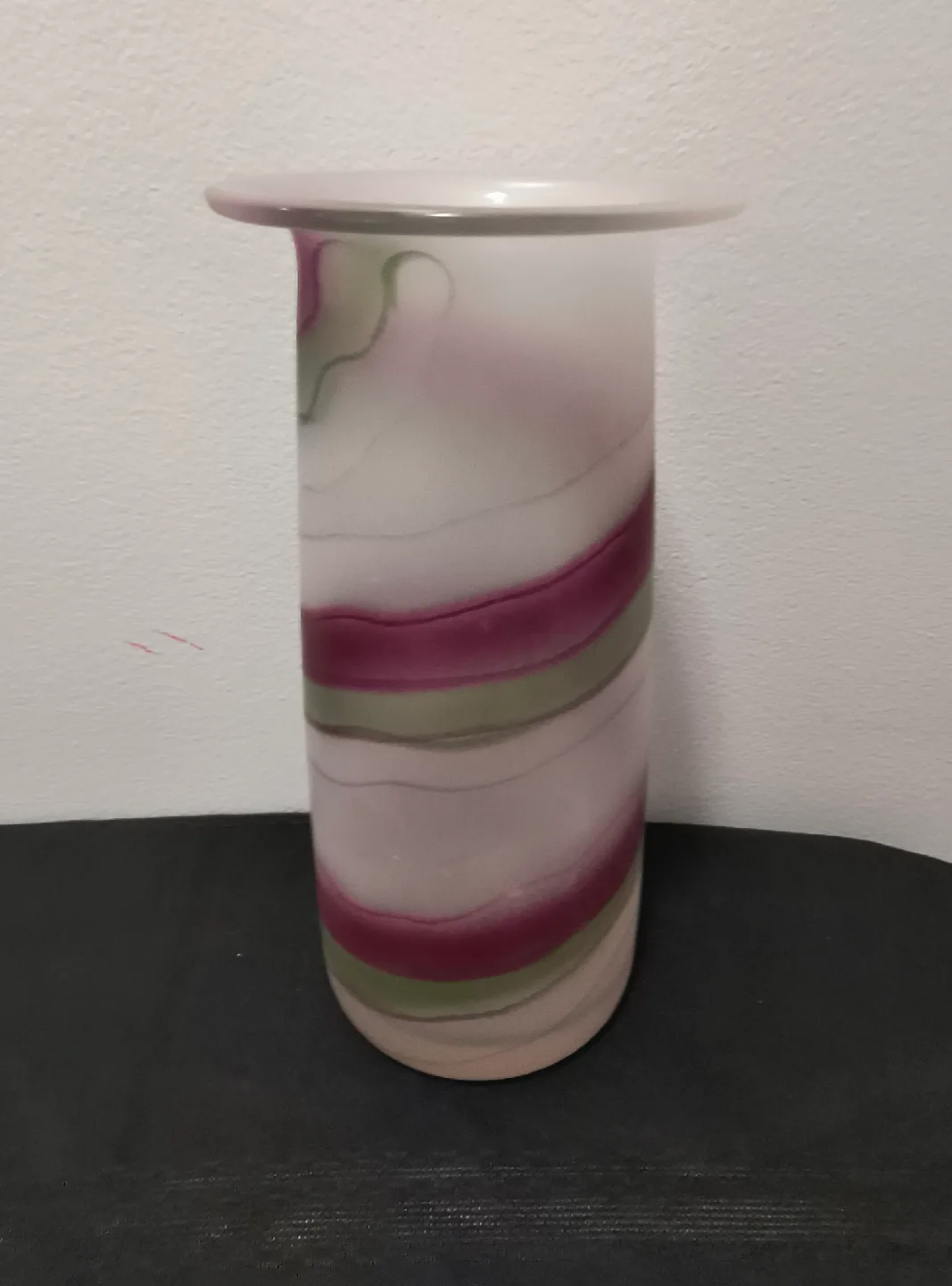 Striped Glass Vase thumbnail