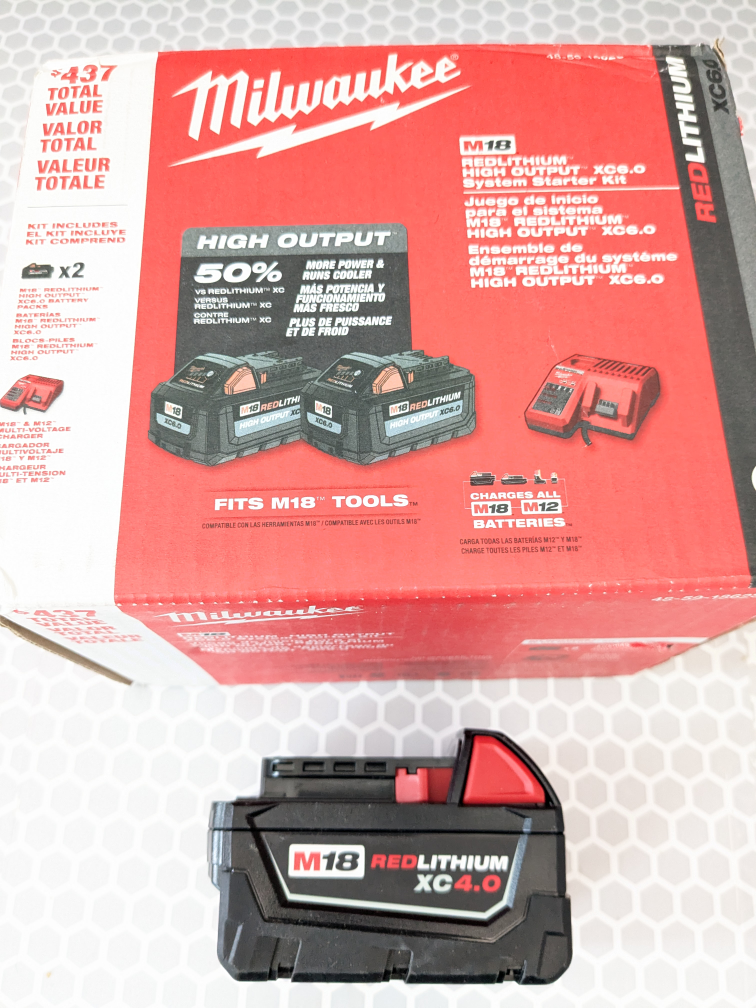 M18 Milwaukee 3 PACK Lithium Power Starter Kit - photo 4