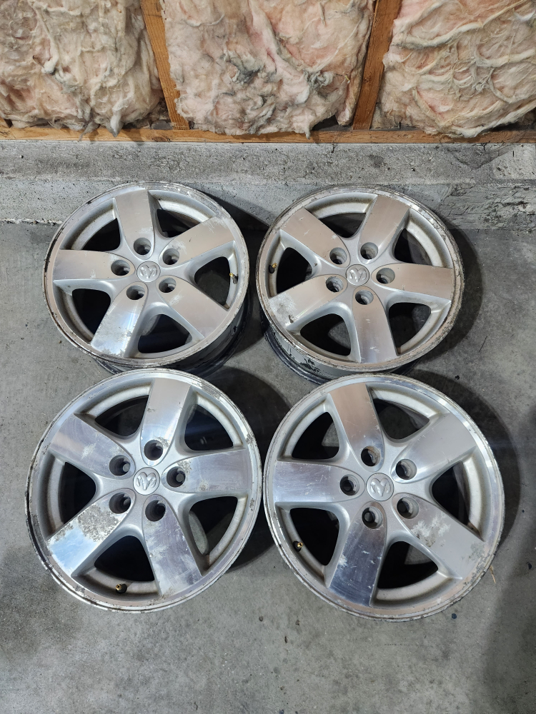 (4)-16 Inch 2006 Dodge Caravan Alloy Rims 5x114.3