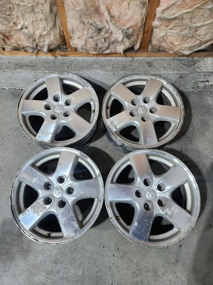 (4)-16 Inch 2006 Dodge Caravan Alloy Rims 5x114.3 thumbnail