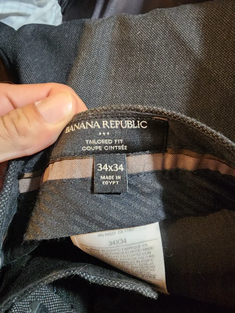 Banana Republic Tailored Fit Suit - 42R/34x34 image indicator(4)