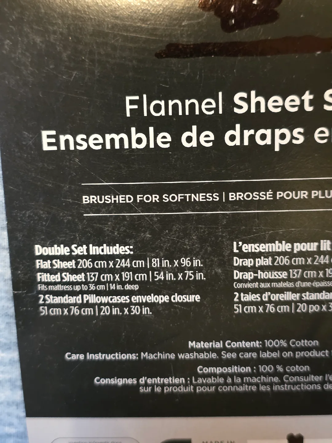 Flannel Sheet Set - Double Size image indicator(2)