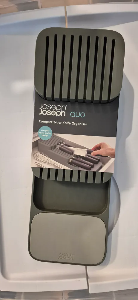 Duo Compact 2-Tier Knife Organiser