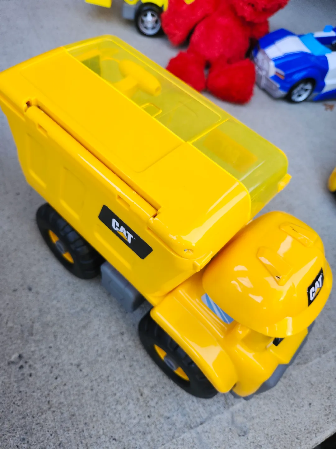 CAT Dump Truck Tool Box Toy thumbnail