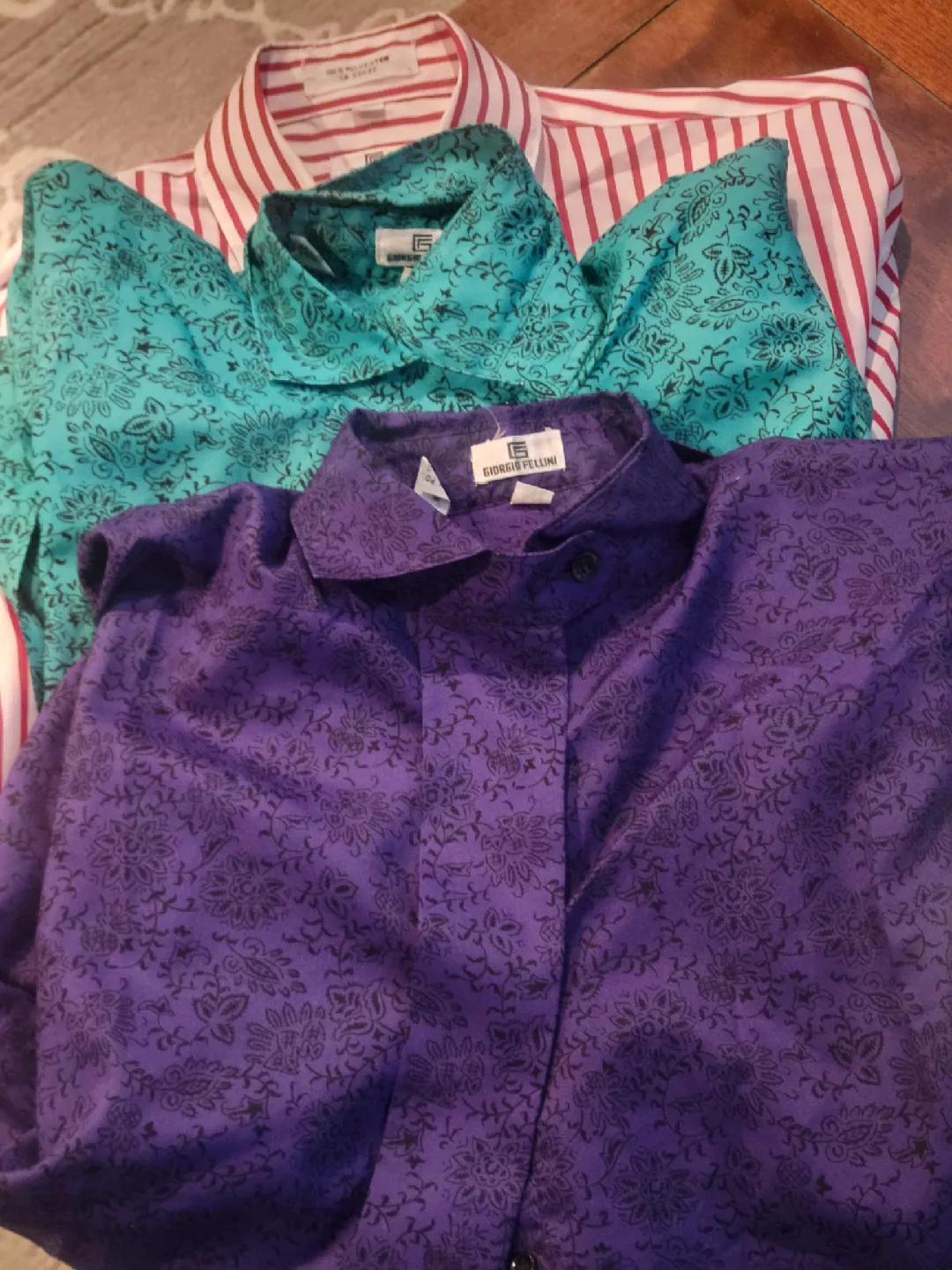 Vintage Giorgio Fellini long Sleeve Blouses Medium (3) thumbnail