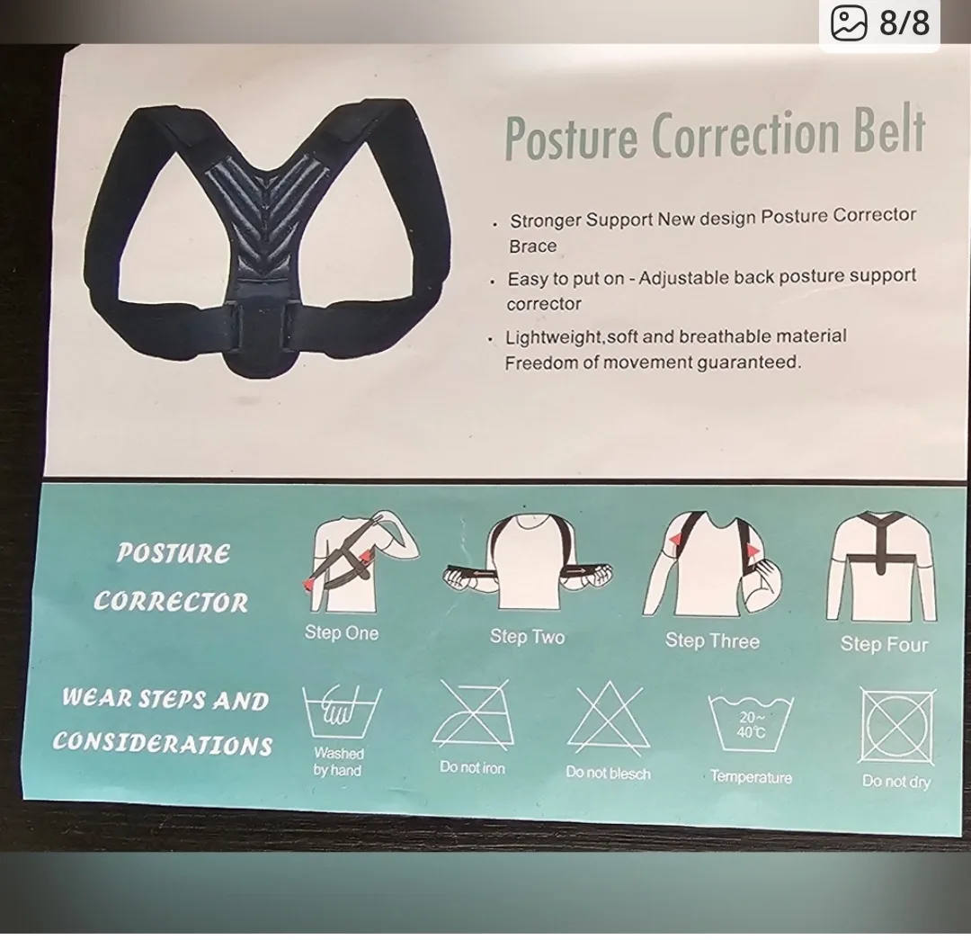 Posture Correction Belt - New Design 🥕 thumbnail