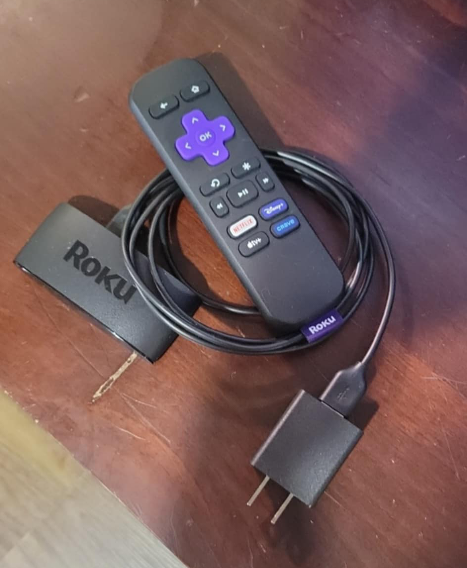 Roku Streaming Stick with Remote and Charger